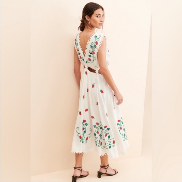 FARM Rio Cross Stitch Toucan Embroidered Dress - Picture 2 of 7